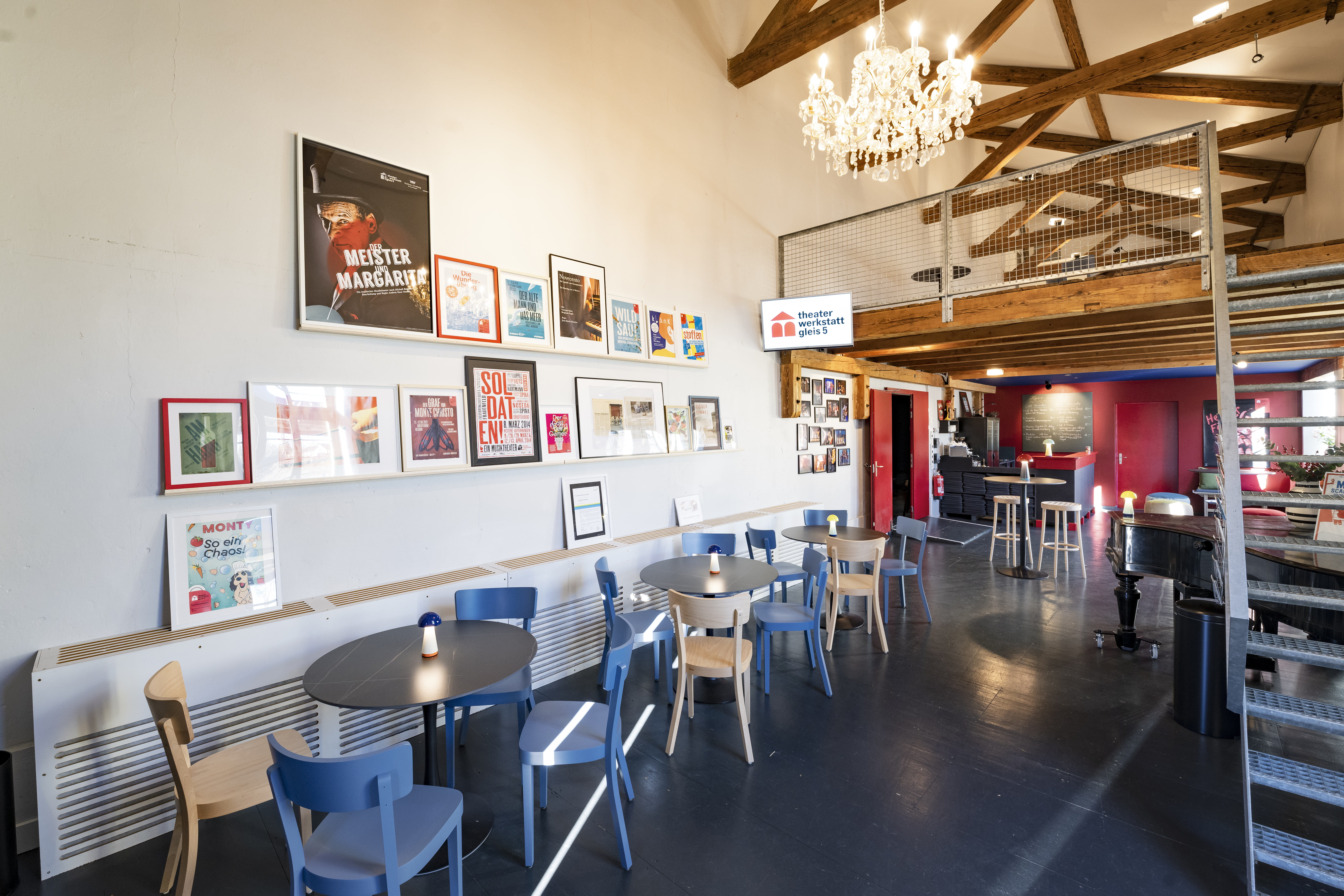 Foyer der Theaterwerkstatt Gleis 5